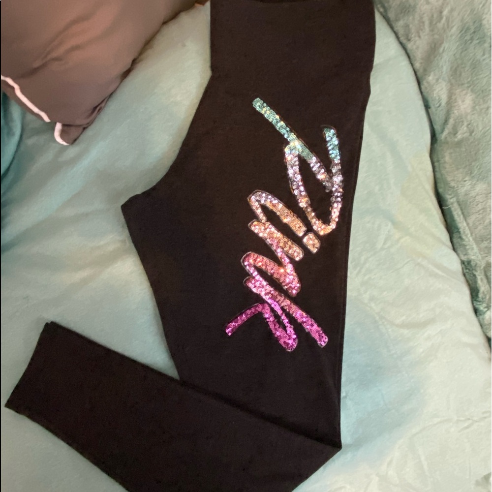 Pink VS leggings
